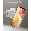 image:imageMophie Speedport70 GAN USBC Charger Block  70W Fast Wall Charger 2 USBC PD Ports Compact Foldable Prongs Made with Recycled Materials for Smartphones Tablets Headphones140W